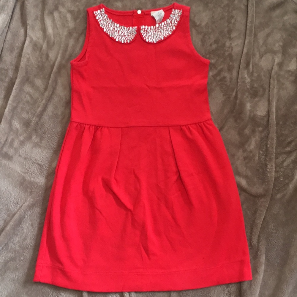 Girls Crewcuts Red Dress
